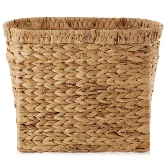 Magazine Holder Basket with Handles, Woven Storage Bin for Bathroom, Home Office Espresso {2}