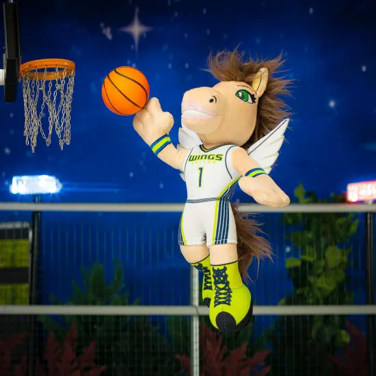 Bleacher Creatures Dallas Wings Lightning 10" Mascot Plush Figure (Heroine Jersey) {6}