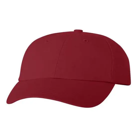 Valucap&reg; Adult Bio Washed Classic Dad Hat Cardinal {1}