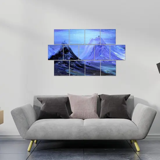 Mini Stretched Canvas 12 Pack 4x4inch, 2/5''Profile Art Primed Canvases for Painting, 100% Cotton Small Professional Stretched Canvas for Kids and Art Supplies,for Acrylics,Oils&Other Painting. {3}