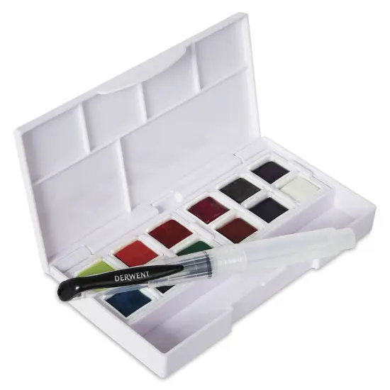 Derwent Inktense Paint Pan - Palette 02, Set of 12 {1}