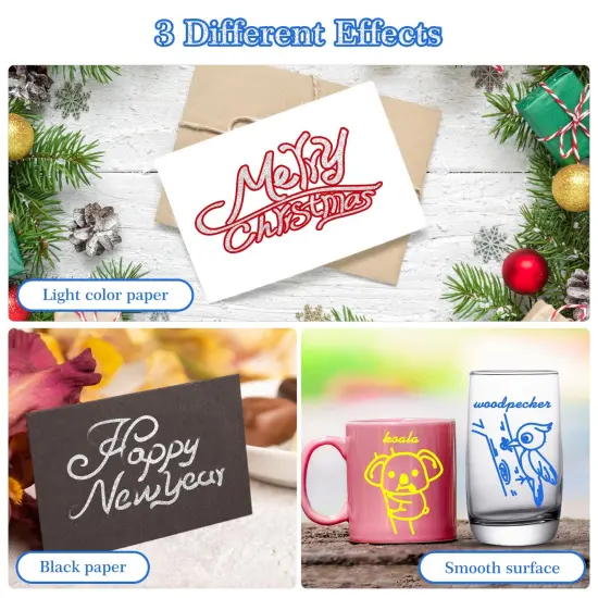 12 Colors Shimmer Outline Markers for Scrapbook, Markers Set for 10 12 Year Old Girls, Glitter Makers Teen Girl Trendy Stuff Kids Makers for Art and Crafts School Supplies Drawing Kits {5}