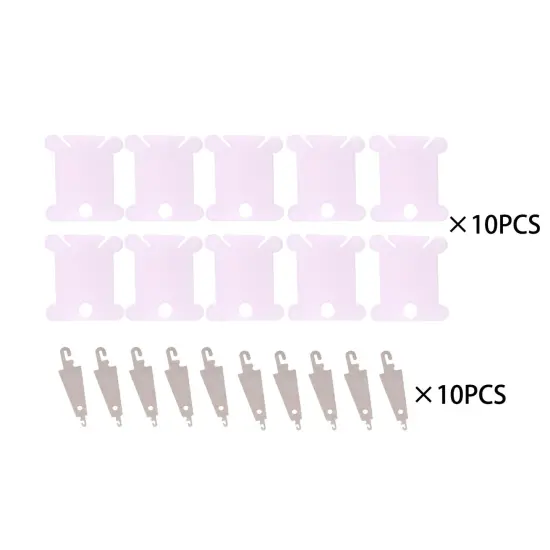 Dielianyi 14 Pcs Fabric Huggers Cross Stitch Silicone Thread Spool Holders Embroidery Sewing Cotton Reel Tidy Clips Embroidery Clips with Magnetic Fabric Clips {2}