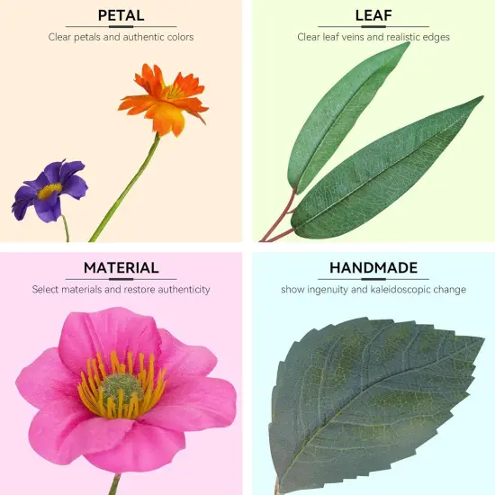 Spring Wreaths for Front Door 24 Inch Spring Wreath with Vibrant Flowers and Greenery {4}