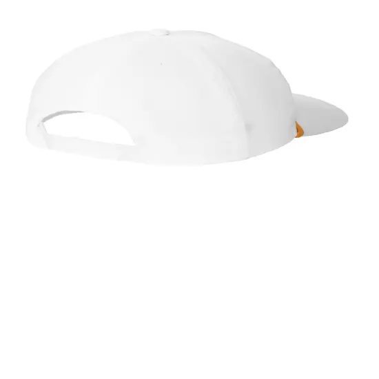 Port Authority&reg; Snapback Five Panel Rope Cap White/ Black {7}