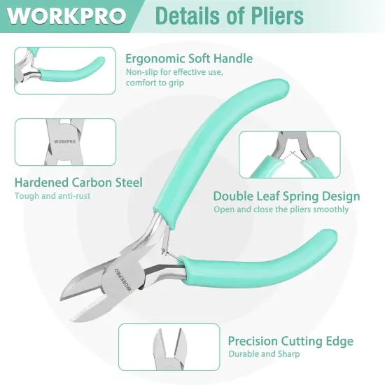 Jewelry Pliers Set, 3 Pack Jewelry Making Tool Kit {3}