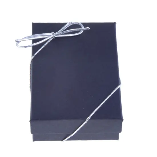 JewelrySupply 6" Silver Metallic Pre-Tied Stretch Loops Pre-Tied Elastic Bows (Package of 50) {3}