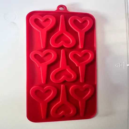 Romantic Heart-Shaped Silicone Mold for Candy, Chocolate & Jelly {1}