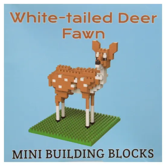 Mini Building Blocks - White Tail Deer {1}