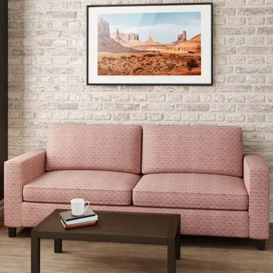 Upholstery Fabric - Red & Burgundy Abstract & Geometric,Small Scale Upholstery Fabric 54 Inches" {2}