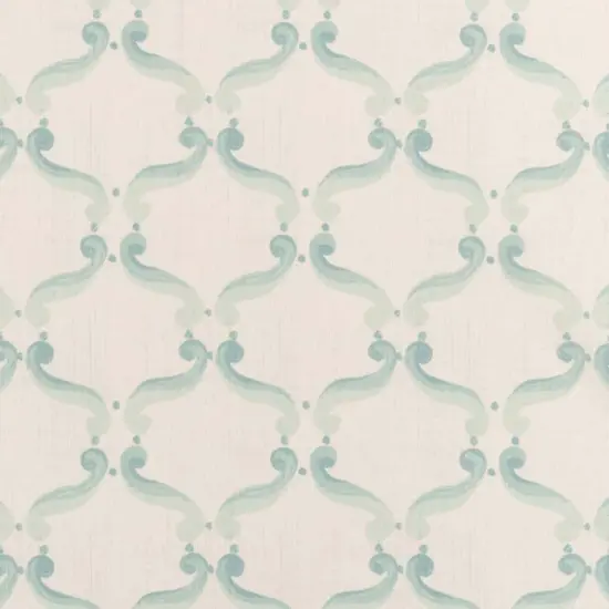 Rain - Aqua & Teal Abstract & Geometric Upholstery Fabric 54 Inches" {1}