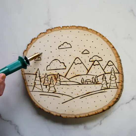 Holiday Wood Burning Kit {6}