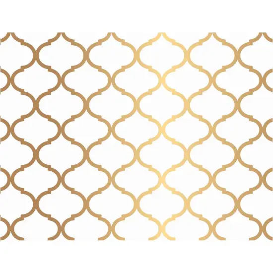 American Crafts A2 Cards W/Envelopes (4.375"X5.75") 40/Box-Golden - Gold Foil {6}