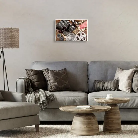 Stupell Industries Movie Theater Still Life Wall Plaque By Kim Allen {2}