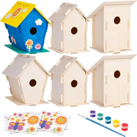 2 Pack Birdhouse Kits for Kids {1}