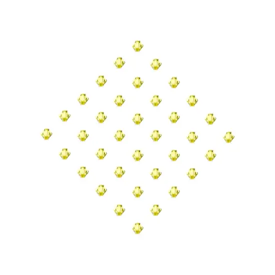 Preciosa 6mm Czech Crystals Bicone Rondelle Beads, 36pcs Jonquil {5}