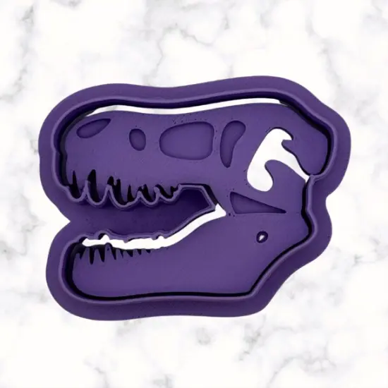 Dinosaur Head Cookie Cutter and Stamp {3}