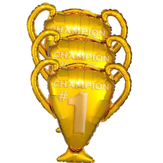 Anagram&reg; Gold Trophy Balloon 28 Inch {6}