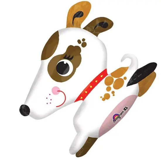 Puppy Foil Balloon Unique Shape 31" Dog Party Theme {4}