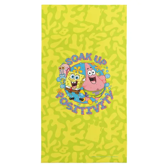 Nickelodeon Spongebob Squarepants Beach Towel Soak up postivity {7}