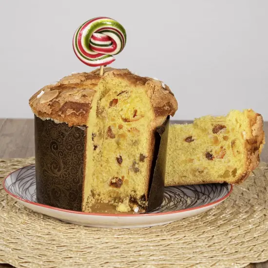 12 oz Easter Bread Paper Mold Kulich |12 pcs| Easter Bread Forms Paska Mold - Panettone Paper Mold - Italian Non Stick Panettone Paper Baking Molds - Brown Design W 4.33 x H 3.35-In {4}