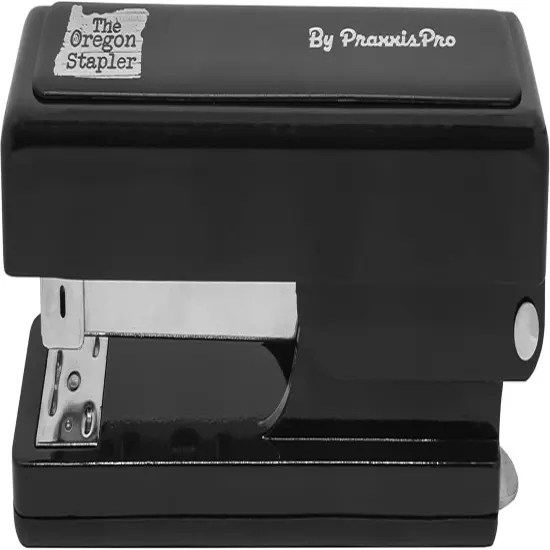 Stapler, Built in USA, Built-in Staple Remover, Staples 2 to 25 Sheets, includes Box of 1,250 "Powerhouse" Standard 26/6 Staples, for Home, School or Office, Black {2}