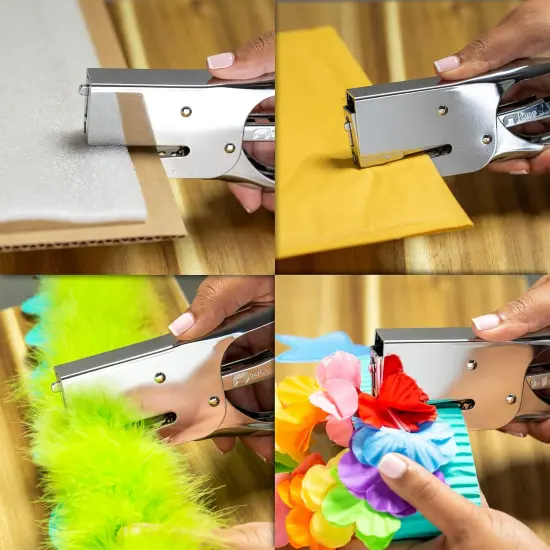 Classic Plier Stapler Bundle with 10,000 Staples, Metal, Silver (97768) {6}