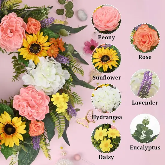 Spring Wreaths for Front Door {3}