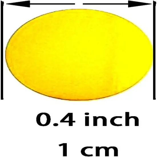 Gold Foil Mylar Round Confetti Circle Dot Graduation Wedding Table Scatter Centerpieces Baby Shower Birthday Engagement Reception Party Favors Decorations Celebrations {2}