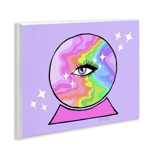 Stupell Industries Mystical Crystal Ball Eye Wall Plaque Design by Katie Conley {3}