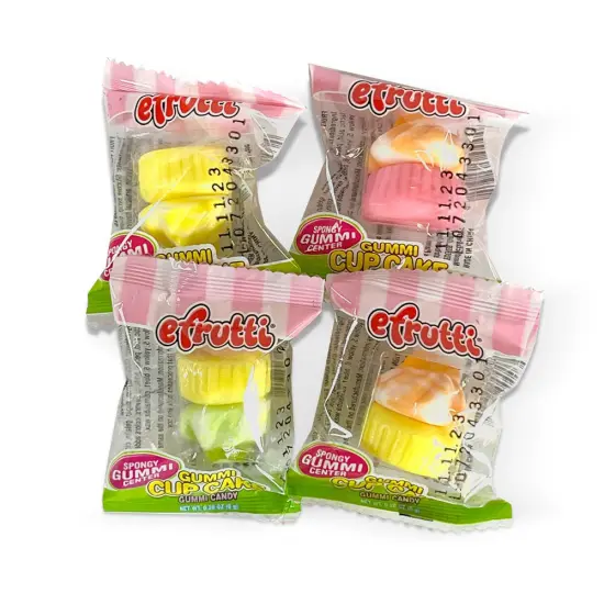 Efrutti Gummy Gummi Cupcake Box 60 Ct {2}