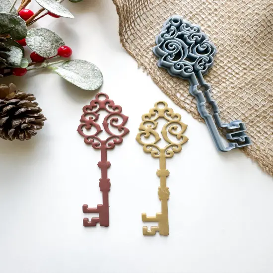 2024 SANTA'S KEY - FILAGREE | ORNAMENT | CLAY CUTTER {2}