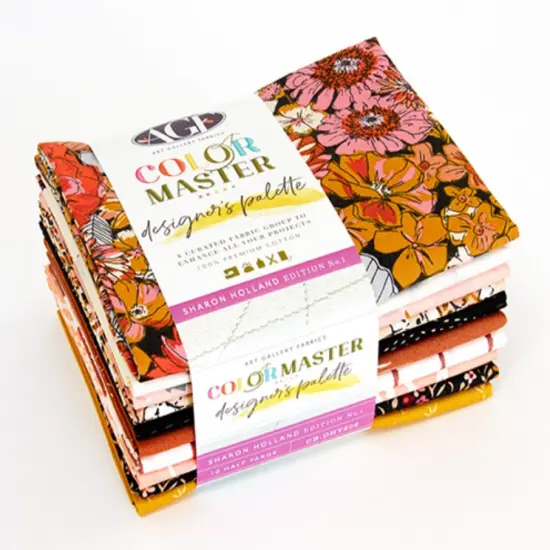 Sharon Holland Color Master Half Yard Bundle by Sharon Holland for Art Gallery (CB-DHY206) {1}