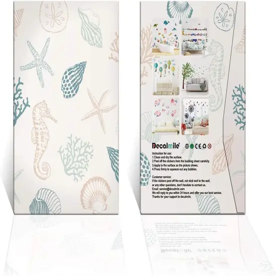 Hanging Vine Wall Decals Birds Green Leaf Wall Stickers {3}