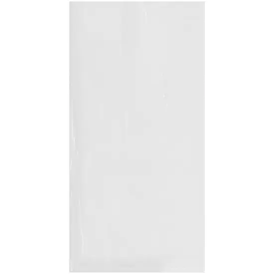 Plymor 9" x 18", 2 Mil Flat Open Clear Plastic Poly Bags {1}
