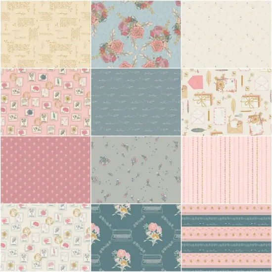 Love Letters 10" Square Pack (Layer Cake) byfor Art Gallery (10WLOL) {3}