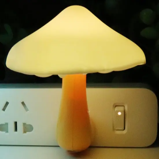 Sensor LED Night Light Plug in Wall Lamp {5}