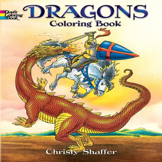 Dragons Coloring Book-Softcover {3}
