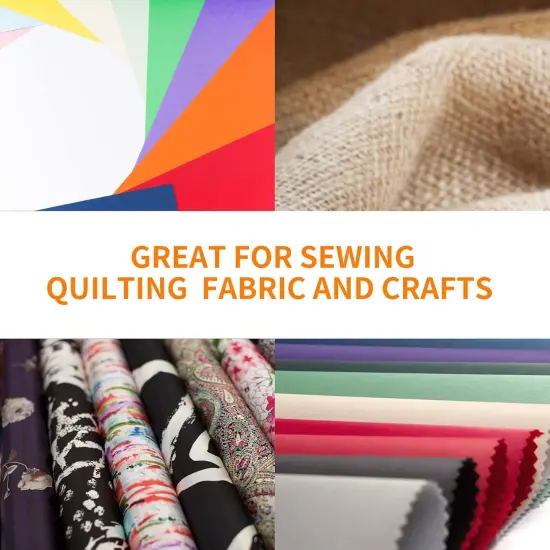 45mm Rotary Cutter Blades - 10 Pack Replacement Blades - Sharper Blades Have Better Cutting Effect, Great for Sewing, Quilting Supplies, Fabric and Crafts (Round Hole-45mm) {5}