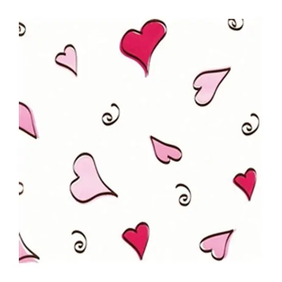 Large Swing Hearts Cello Treat Bag {6}