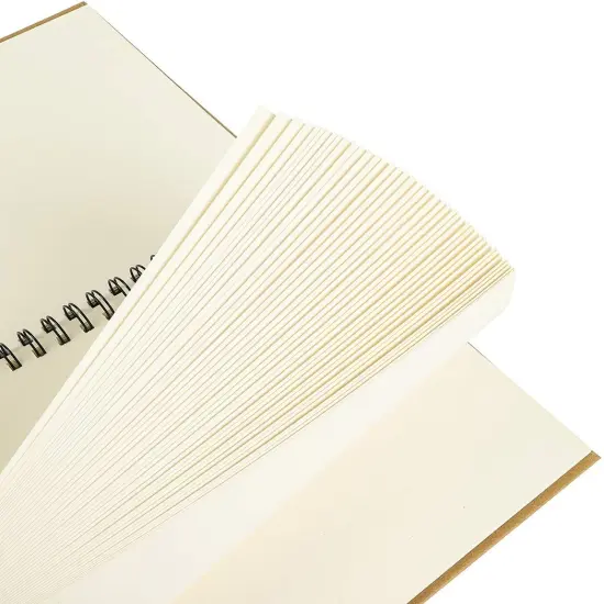 Spiral Sketchbook Pad, Blank Scrapbook, Art Drawing Book, 120 Pages/ 60 Sheets 140gsm (A4) {4}