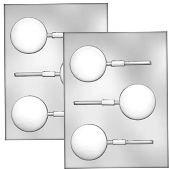 Craft Delicious Round Chocolate Suckers with This Mold {5}