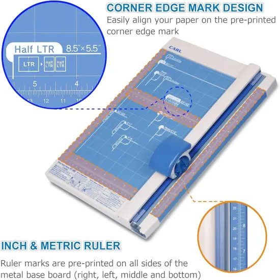 Manufacturing 12200 Rotary Trimmer 12-Inch 10 Sht Cap. 10-1/4-Inch x12-Inch x3/4-Inch GY {3}