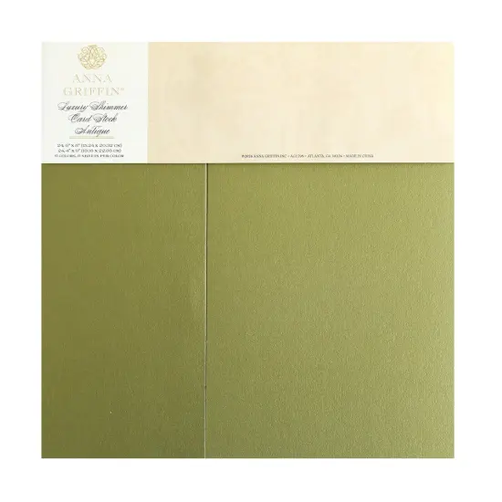 Luxury Shimmer Cardstock - Antique {1}