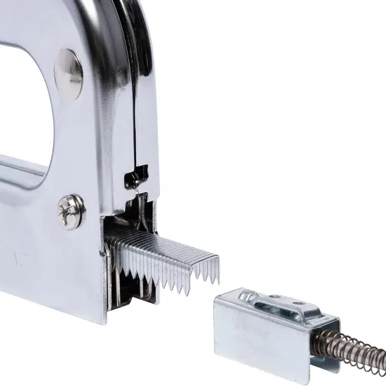 T50 Heavy Duty Staple Gun for Upholstery, Wood, Crafts, DIY and Professional Uses, Manual Stapler Uses 1/4&rdquo;, 5/16&rdquo;, 3/8", 1/2", or 9/16&rdquo; Staples {4}