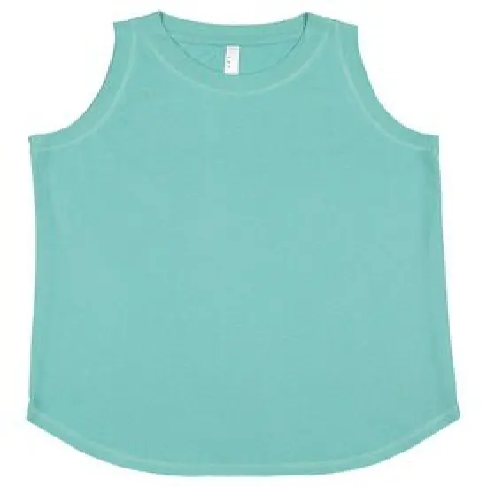 Live and Tell by LAT&reg; Girls Relaxed Tank Saltwater {2}