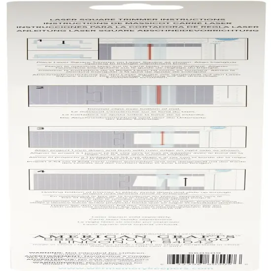 We R Laser Square Guide & Blades 4/pkg {4}