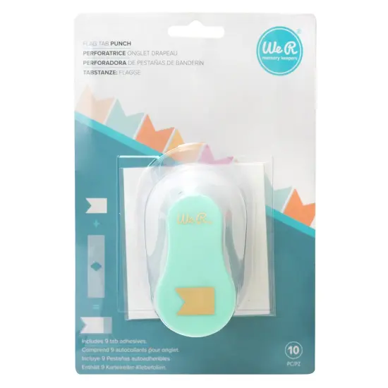 We R Tab Punch-Flag {1}