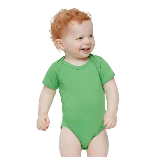 Rabbit Skins&reg; Infant Classic Jersey Bodysuit Vint Smoke {5}