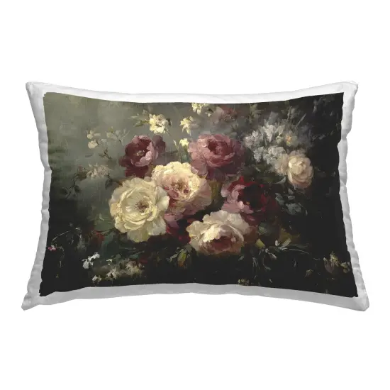 Stupell Industries Floral Decadence Bouquet Decorative Printed Throw Pillow Design by Petal Prints Design, 14 x 7 x 20 {1}